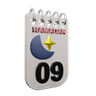 ramadan day 9 3d logo