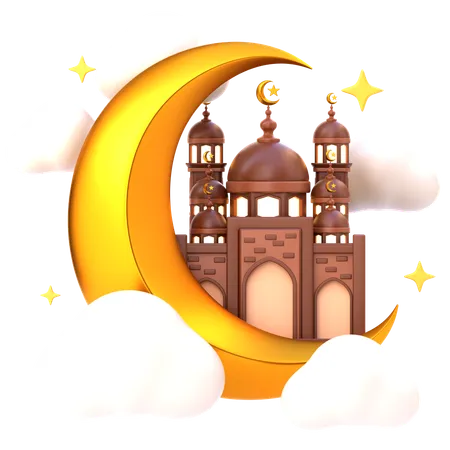 Decorações do Ramadã  3D Icon