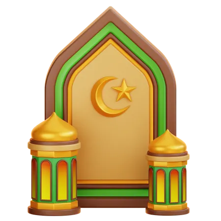 Ramadan Decoration  3D Icon