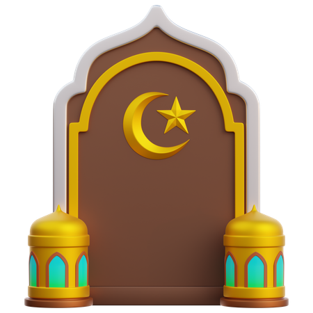 Ramadan Decorations  3D Icon