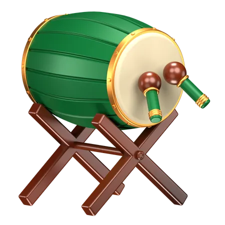 Ramadan Drum  3D Icon