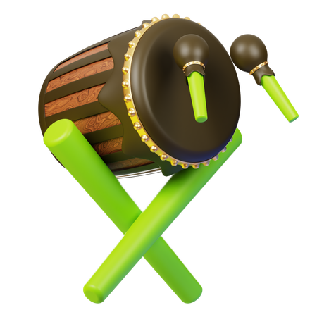 Ramadan drum  3D Icon