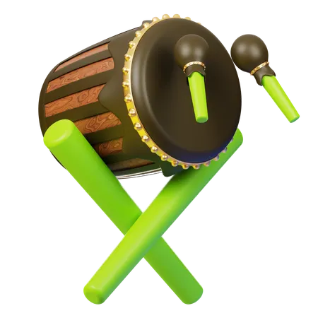 Ramadan drum  3D Icon