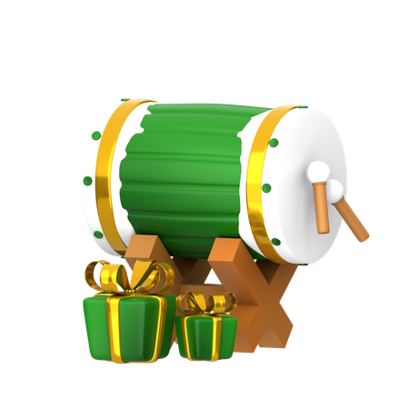 Ramadan Drum  3D Icon