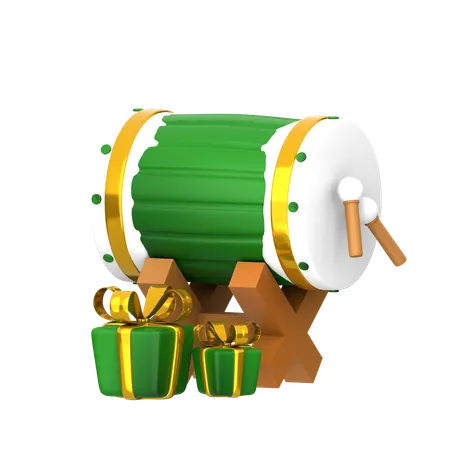 Ramadan Drum  3D Icon