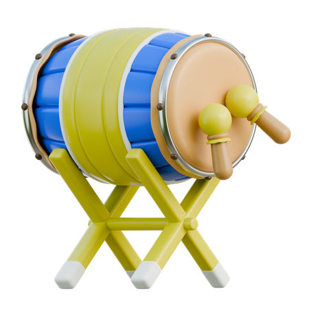 Ramadan Drum  3D Icon