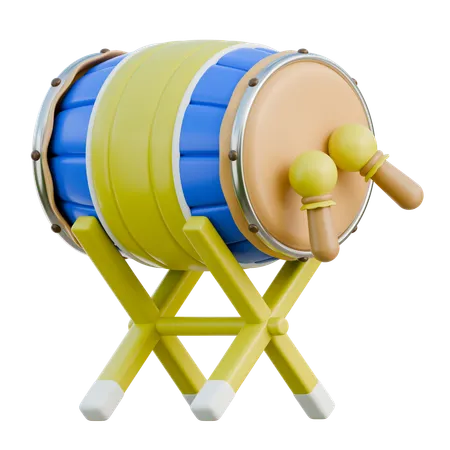 Ramadan Drum  3D Icon