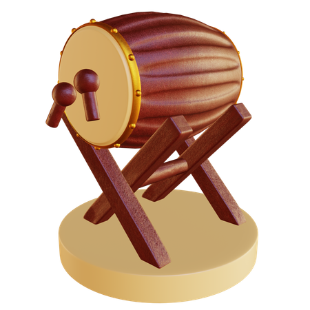 Ramadan Drum  3D Icon