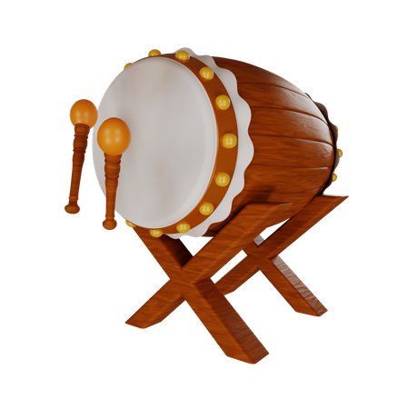 Ramadan Drum  3D Icon