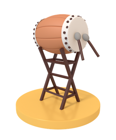 Ramadan Drum  3D Icon