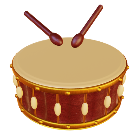 Ramadan Drum  3D Illustration