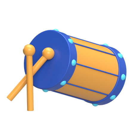Ramadan Drum (Bedug)  3D Icon