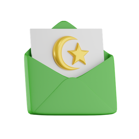 Ramadan-Einladung  3D Icon