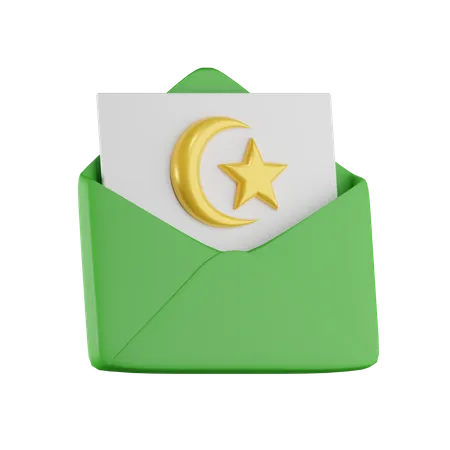 Ramadan-Einladung  3D Icon