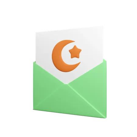 Ramadan-Einladung  3D Icon