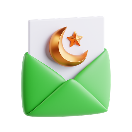 Ramadan-Einladung  3D Icon