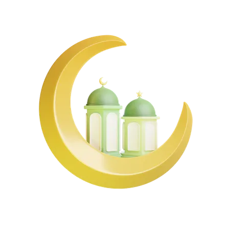 Ramadan Element  3D Icon