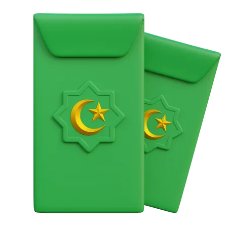 Ramadan Envelope  3D Icon