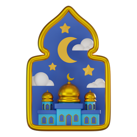 Ramadan-Fenster  3D Icon