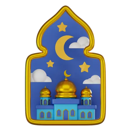 Ramadan-Fenster  3D Icon