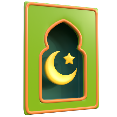 Ramadan-Fenster  3D Icon