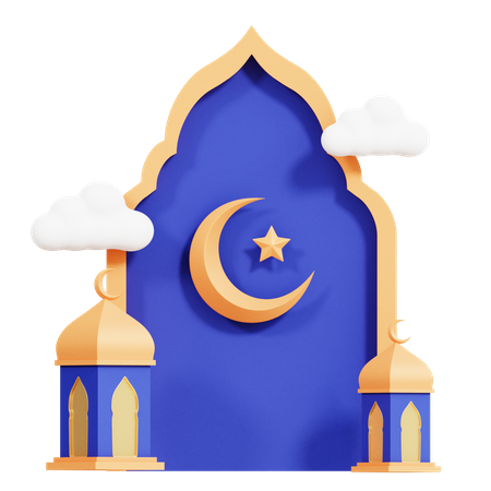 Ramadan-Fenster  3D Icon