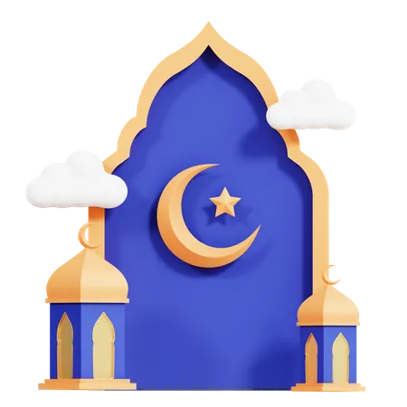 Ramadan-Fenster  3D Icon