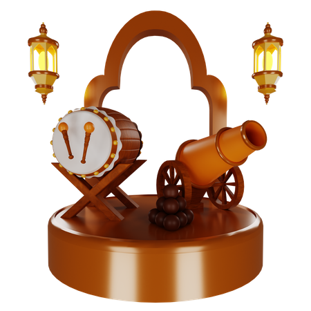 Ramadan-Fest  3D Icon