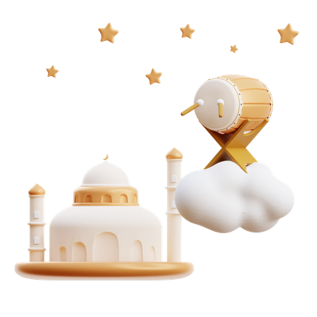 Ramadan-Fest  3D Icon
