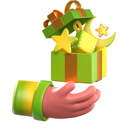 Ramadan Gift  3D Icon