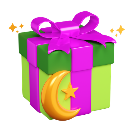 Ramadan Gift  3D Icon