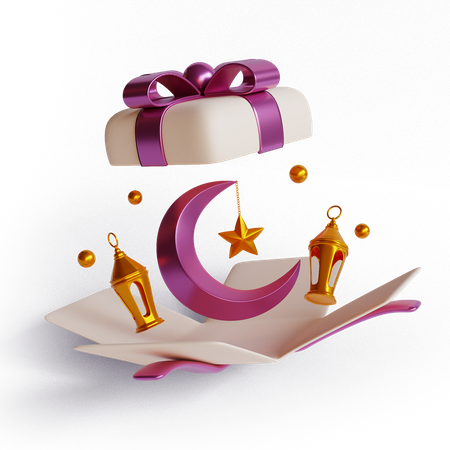 Ramadan Gift  3D Icon