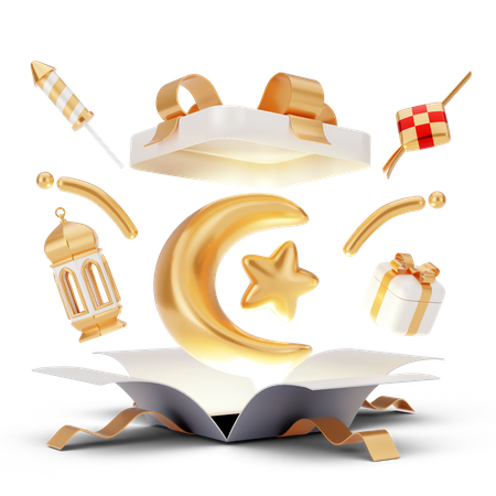 Ramadan Gift  3D Icon