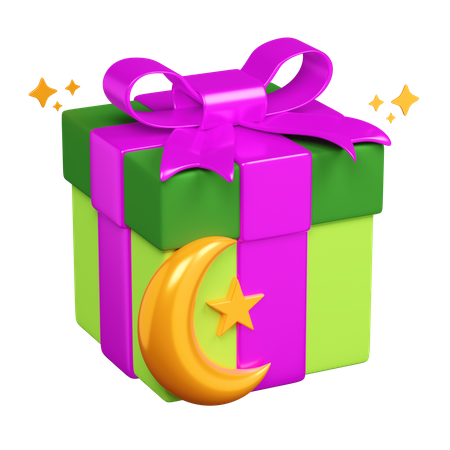 Ramadan Gift  3D Icon