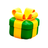 ramadan gift 3d logo