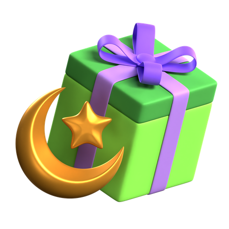 Ramadan Gift 3D Icon