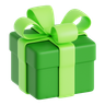 eid gift box emoji 3d
