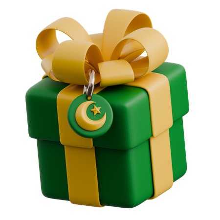 Ramadan Gift Box  3D Icon