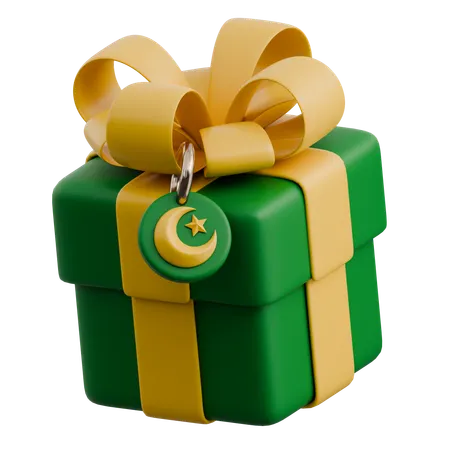 Ramadan Gift Box  3D Icon