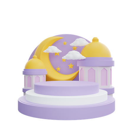 Ramadan Greetings  3D Icon