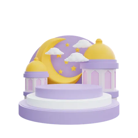 Ramadan Greetings  3D Icon