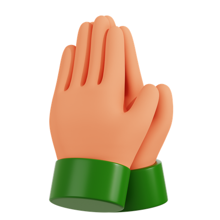 Ramadan Hand  3D Icon