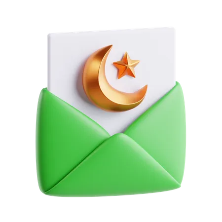 Ramadan Invitation  3D Icon