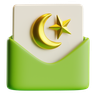 ramadan invitation card 3d logos