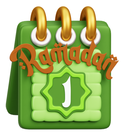 Ramadan-Kalender  3D Icon