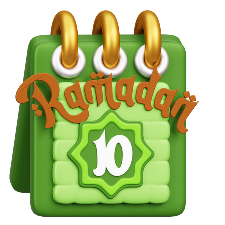 Ramadan-Kalender  3D Icon