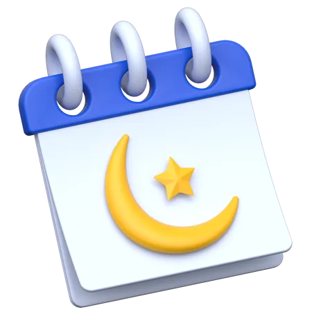 Ramadan-Kalender  3D Icon