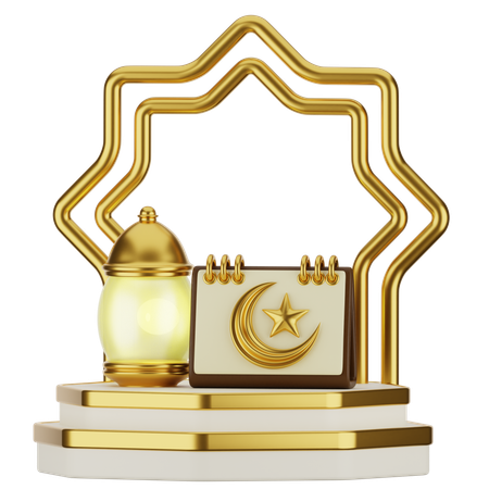 Ramadan-Kalender  3D Icon