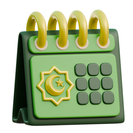 Ramadan-Kalender  3D Icon