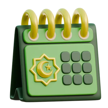 Ramadan-Kalender  3D Icon